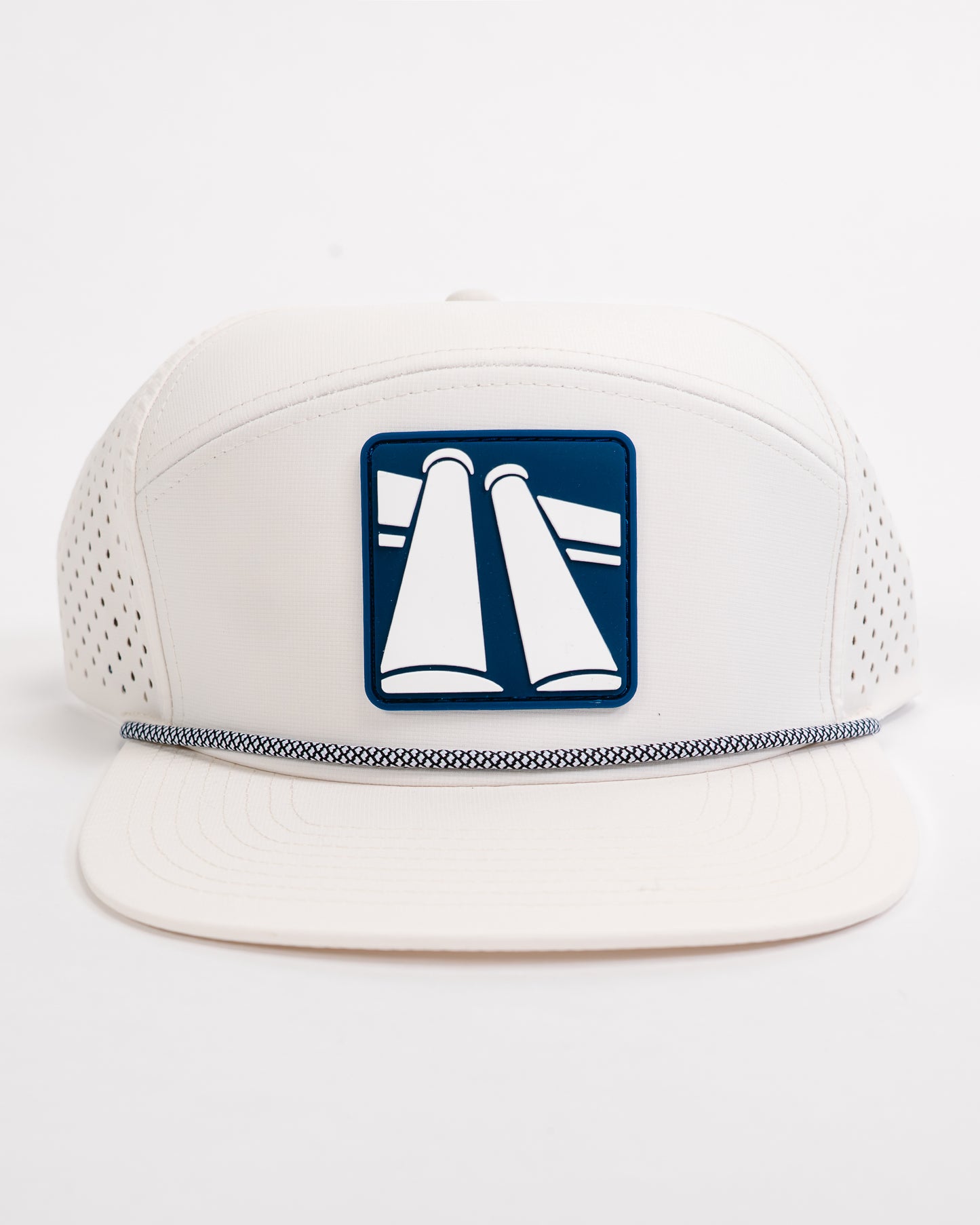 White Columns Rope Hat - Rubber Patch (FDL)